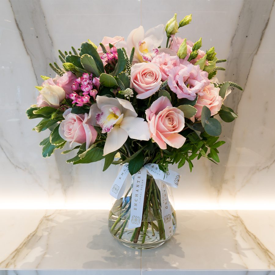 Pretty In Pink - Vase - Enchanted Floral Design