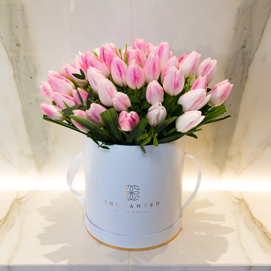 Stylish Spring - Hat Box - Enchanted Floral Design