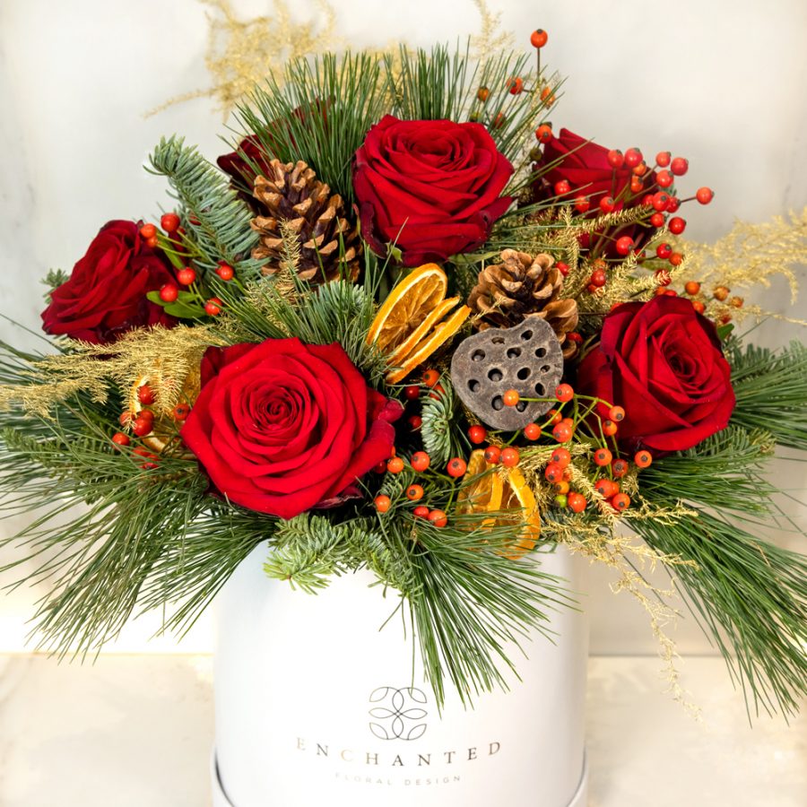 Christmas - In - A - Box - Enchanted - Floral - Design